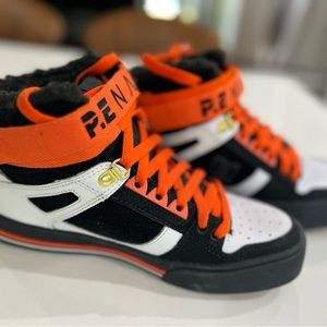 PE Nation x DC collaboration Sherpa high tops. Size 8.